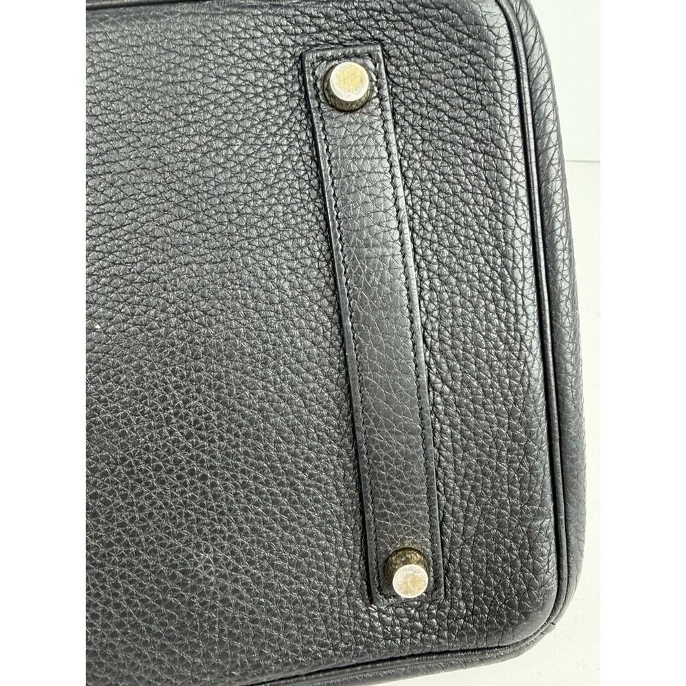 Hermes Bikrin 35 Togo Black Gold Hardware Stamp Letter Q □ (2013) B1 - Picture 10 of 16